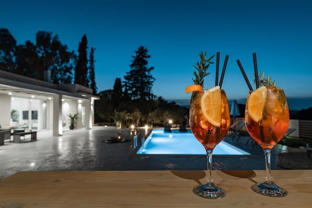 Melissia Luxury Villa Kalamákion Exterior foto